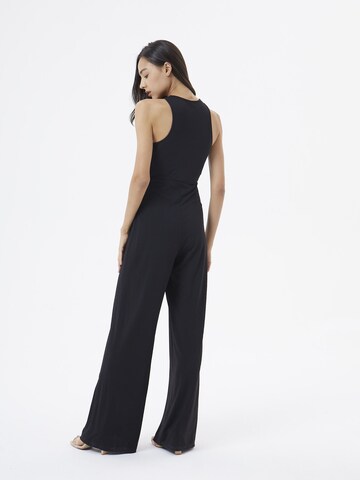 AIKI KEYLOOK Jumpsuit 'Bluemoon' in Zwart