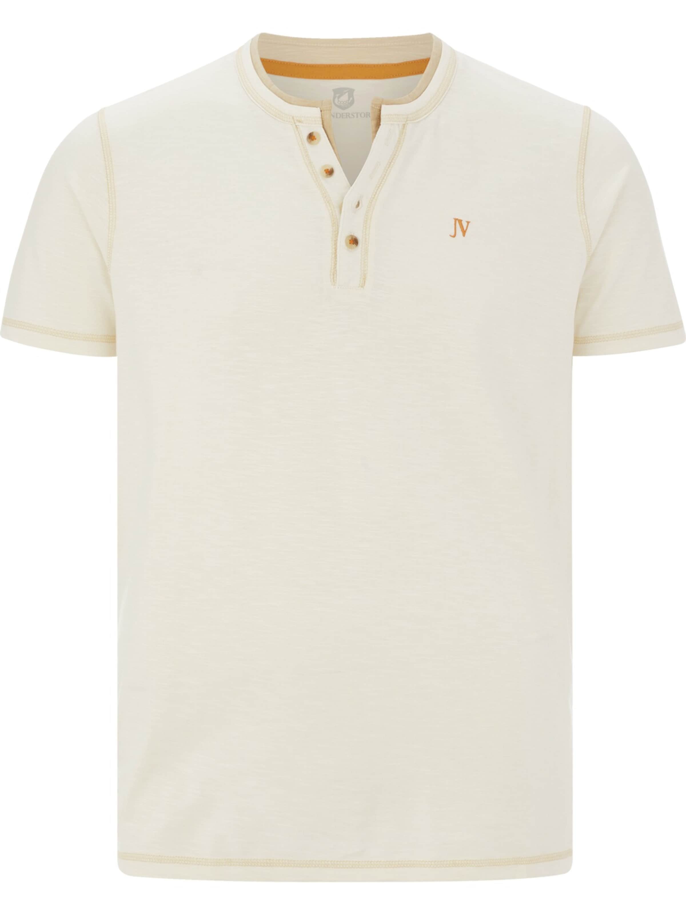 Jan Vanderstorm Shirt 'Thokhelm' in Weiß: Vorderseite