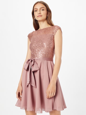 SWING Cocktail dress in Pink: front