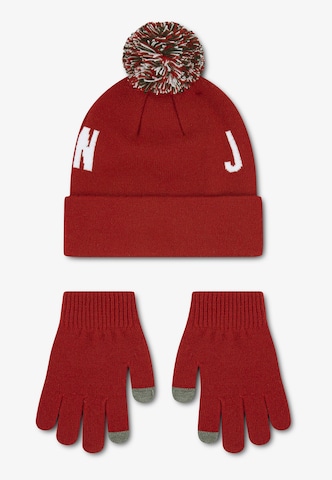 Jordan Set 'JAN' in Rood: terug