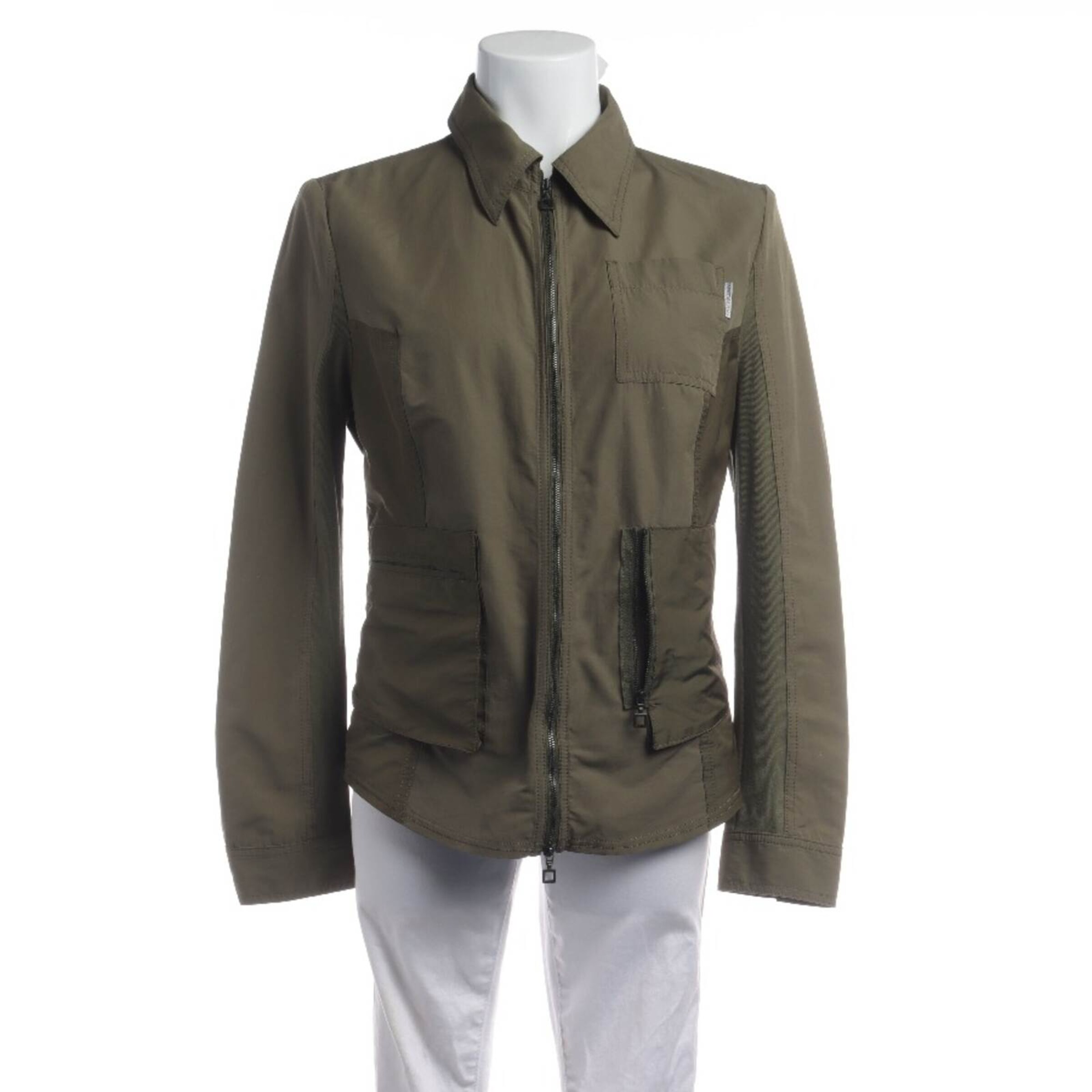 Marc Cain Übergangsjacke M in Grün: Vorderseite