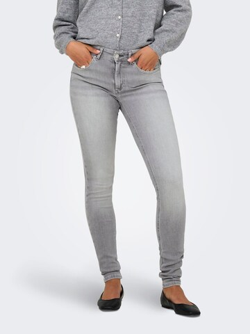 ONLY Skinny Jeans 'ONLBlush' in Grijs: voorkant