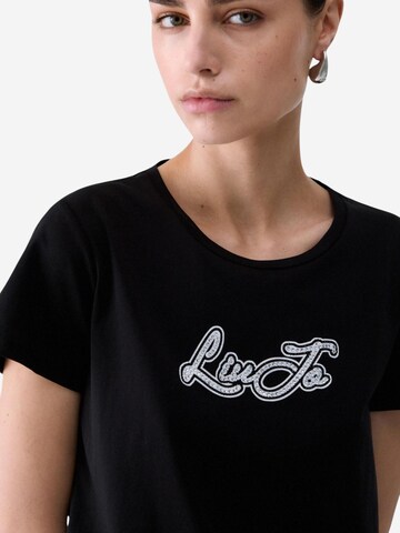 Maglietta 'BASIC T-SHIRT TF6283 JS923' di Liu Jo in nero