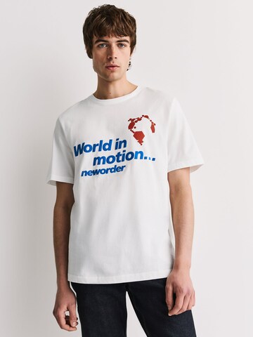 Next Shirt in Weiß: Vorderseite