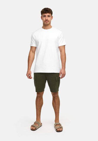 INDICODE JEANS Regular Cargo trousers 'Nezzo' in Green