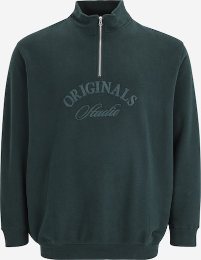 Jack & Jones Plus Collegepaita 'JORBLEECKER' värissä jade / kuusi, Tuotenäkymä
