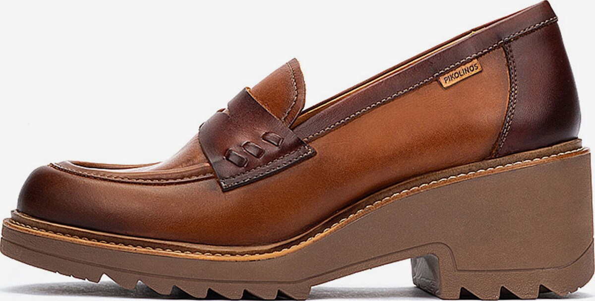 Chaussures à Talon En Cuir Pikolinos ALCARAZ Pour Femme - Confort & Élégance - Semelle Rembourcée