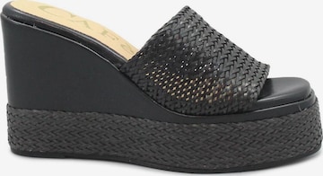 CAFè NOIR - Pantufa em preto: frente