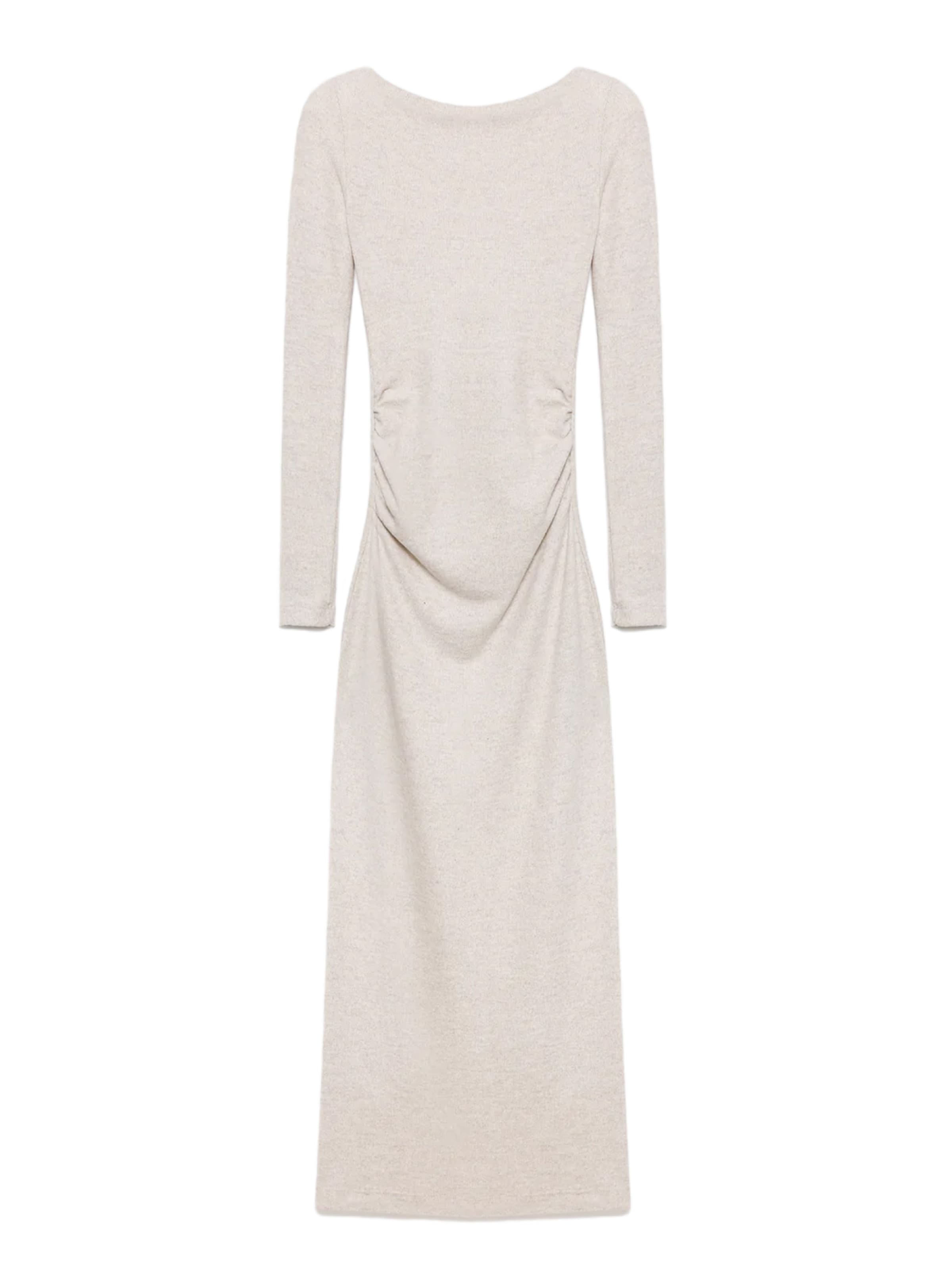 No Matter What Knit dress in Beige: front