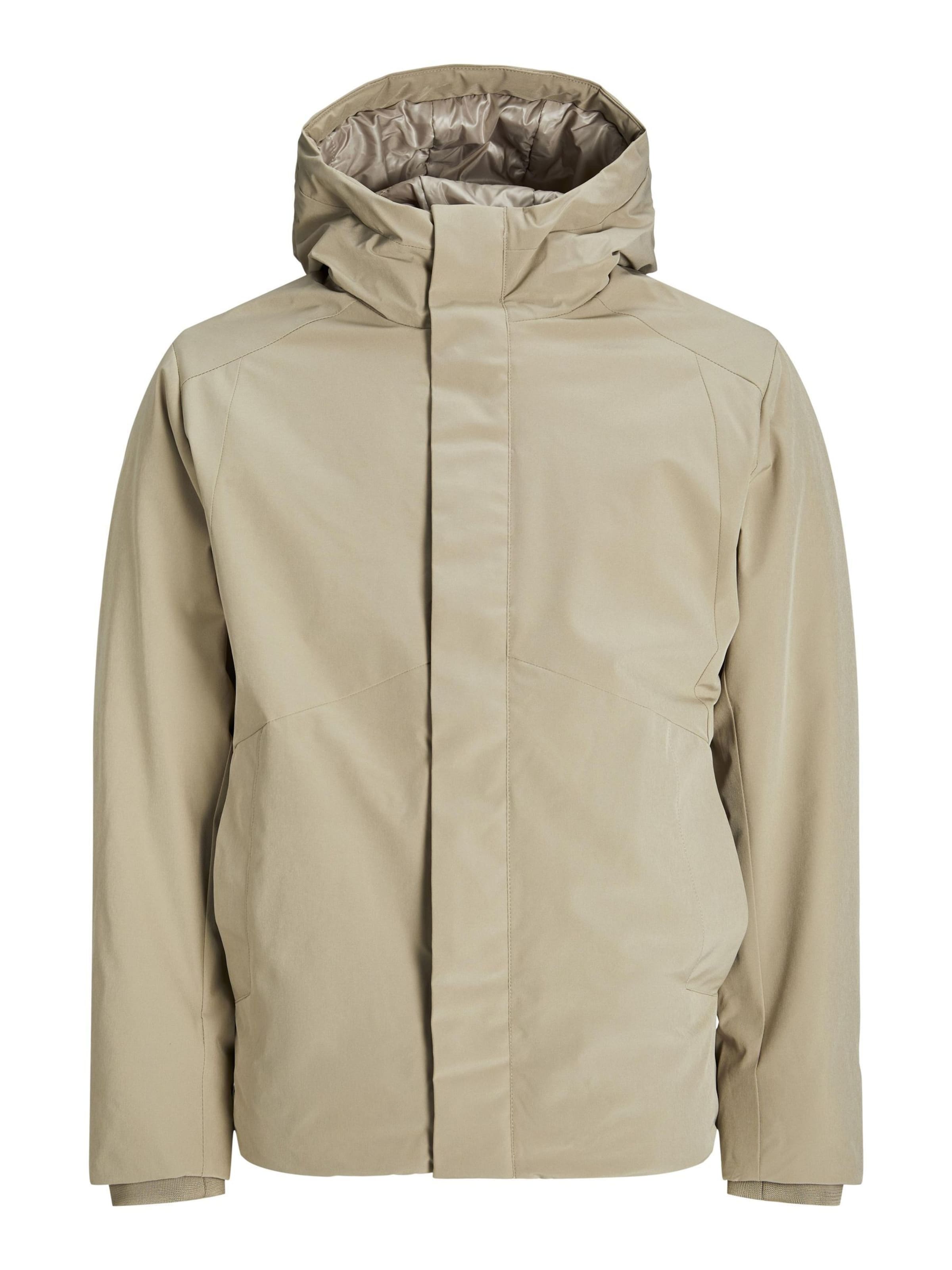JACK & JONES Winterjacke in Braun: Vorderseite