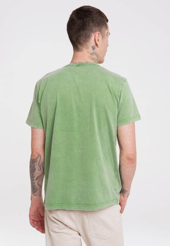 LOGOSHIRT Shirt 'Asterix der Gallier – Asterix' in Groen