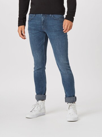 TOM TAILOR DENIM Skinny Jeansy 'Culver' w kolorze niebieski: przód