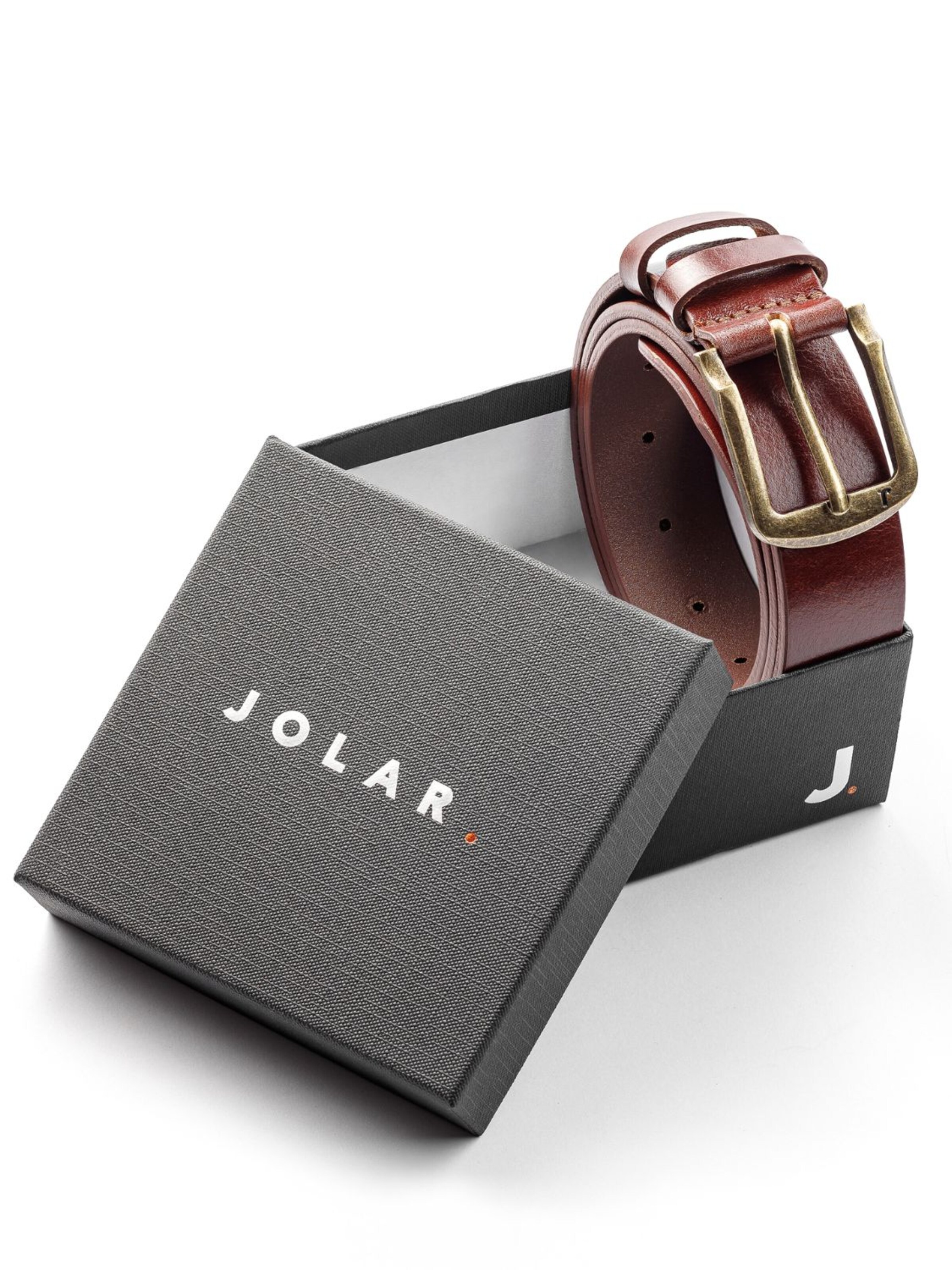 jolar Gürtel 'Classic'‌‌‌‌‌‌‌‌ in Braun