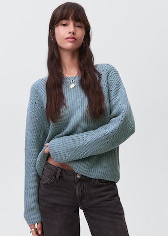Pullover 'Zigui' di MANGO TEEN in blu: frontale