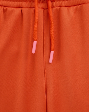 WE Fashion Wide leg Παντελόνι σε πορτοκαλί