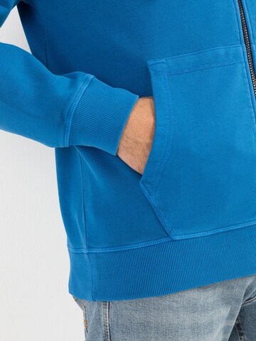 CAMEL ACTIVE Sweatjacke in Blau