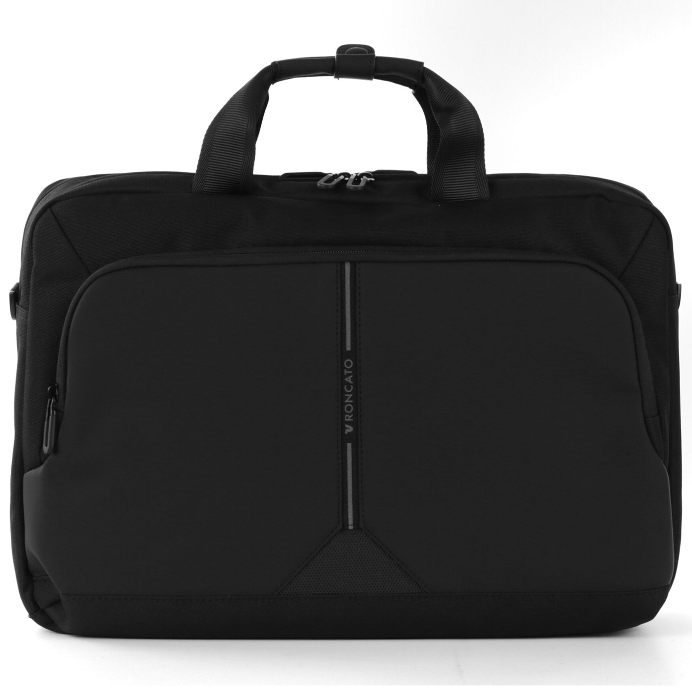 Roncato Document Bag in Black: front