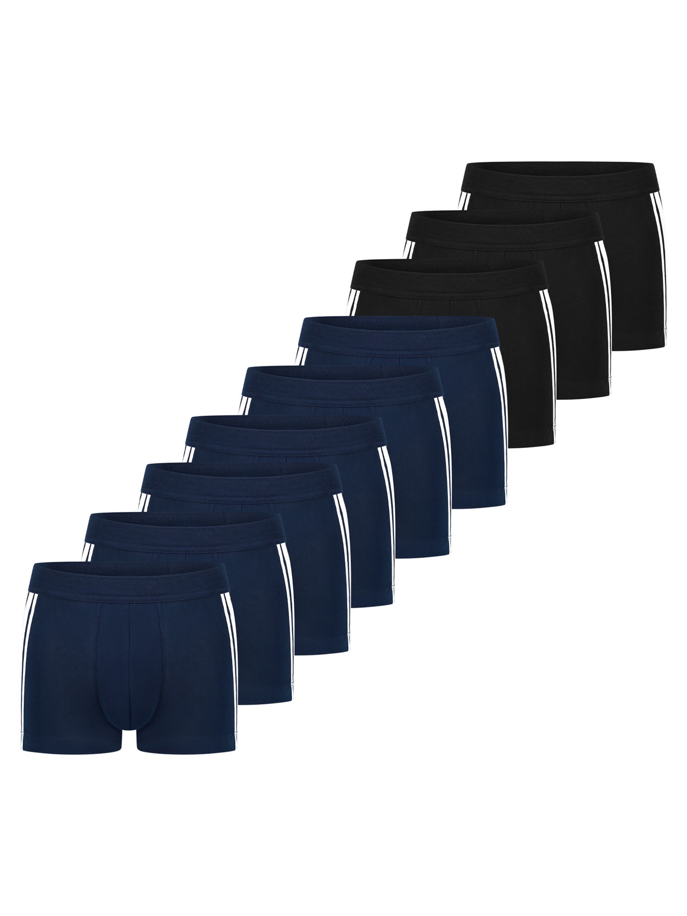 SCHIESSER Boxer shorts '95/5 Stretch - Organic Cotton' in Night blue, Item view