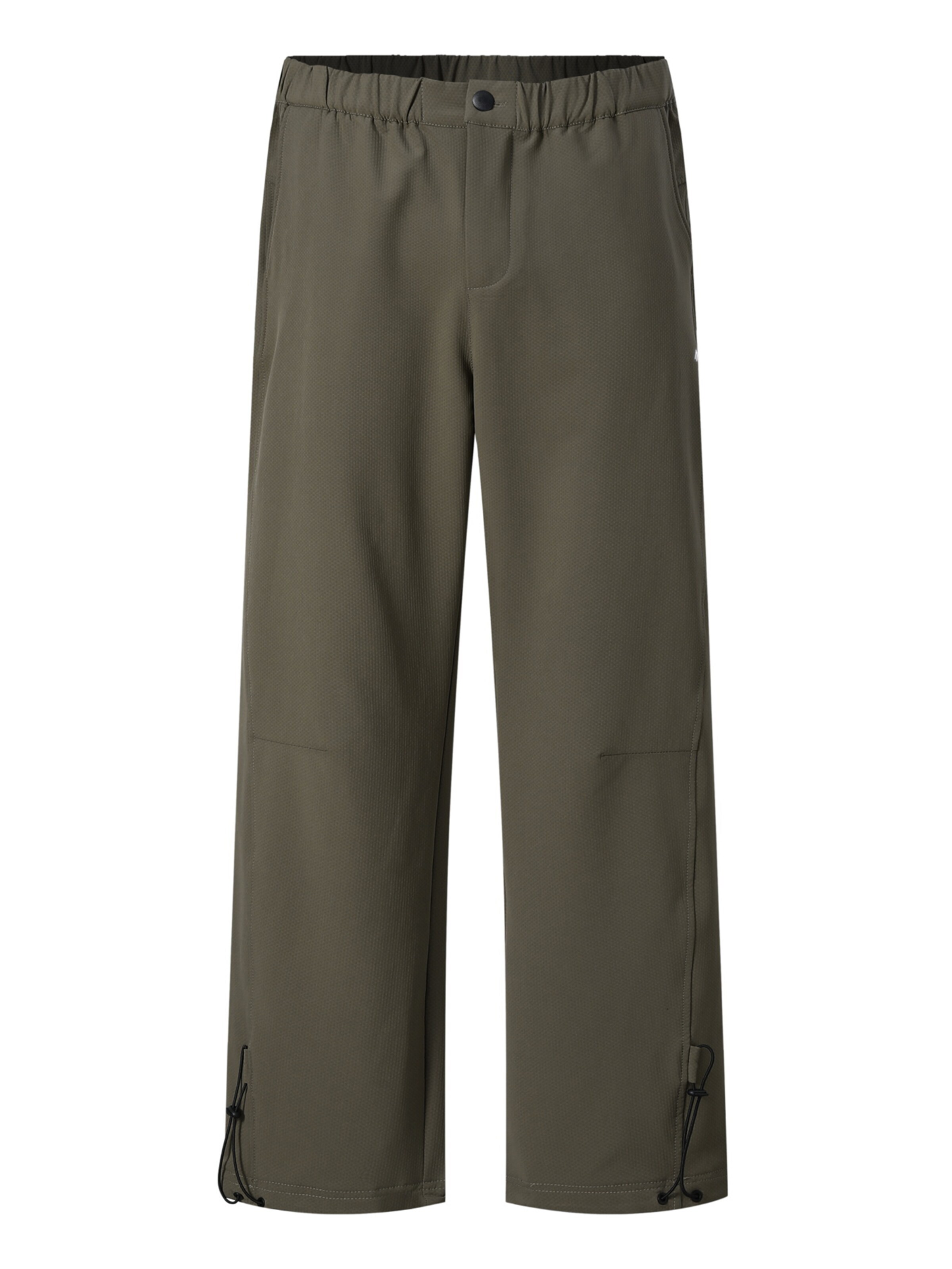 YOUTHUP - regular Pantalón de montaña 'SAUMREGULIERUNG' en verde: frente