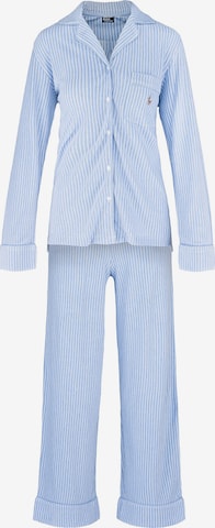 Pyjama Polo Ralph Lauren en bleu : devant
