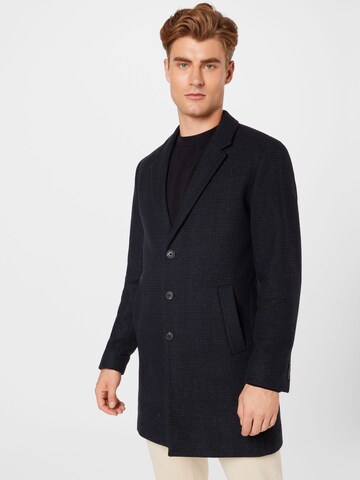 Manteau mi-saison JACK & JONES en noir : devant