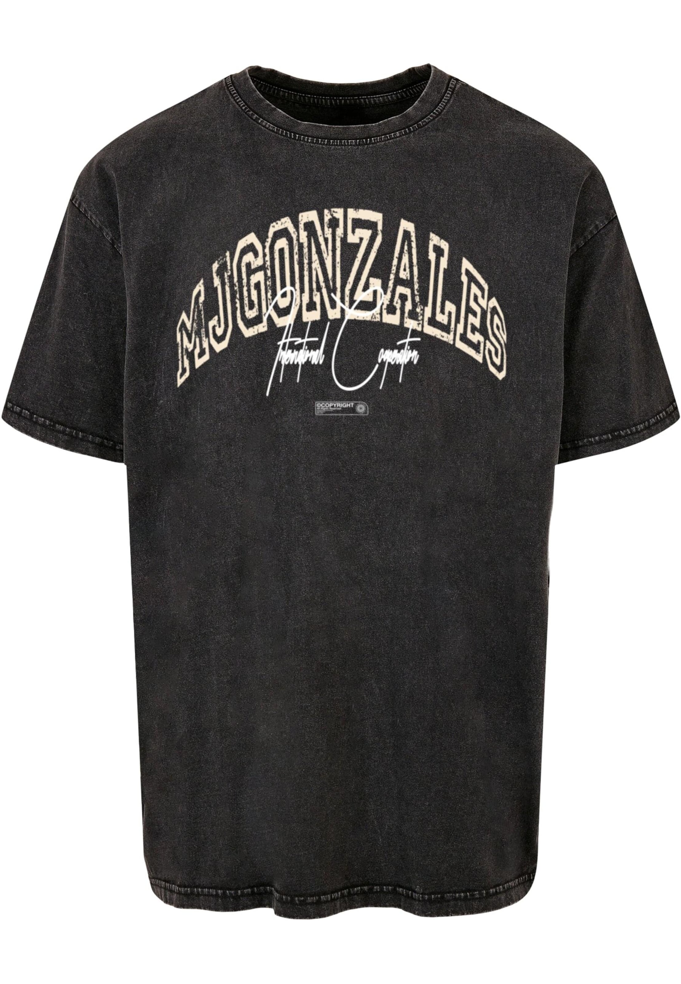 MJ Gonzales Shirt in Zwart: voorkant