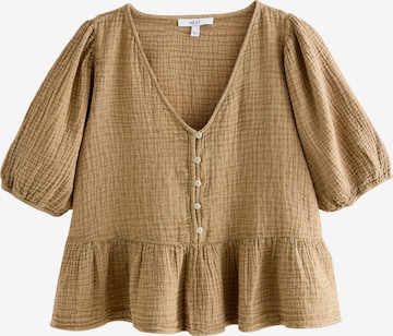 zaļš Next Blūze: no priekšpuses