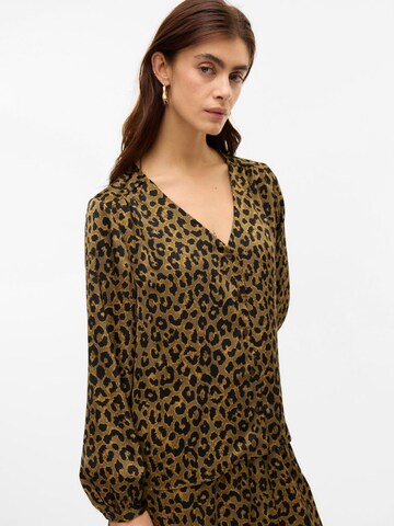 Chemisier 'VMAMELA' VERO MODA en marron