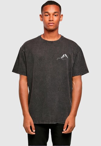 Merchcode Shirt 'Love Birds' in Black: front