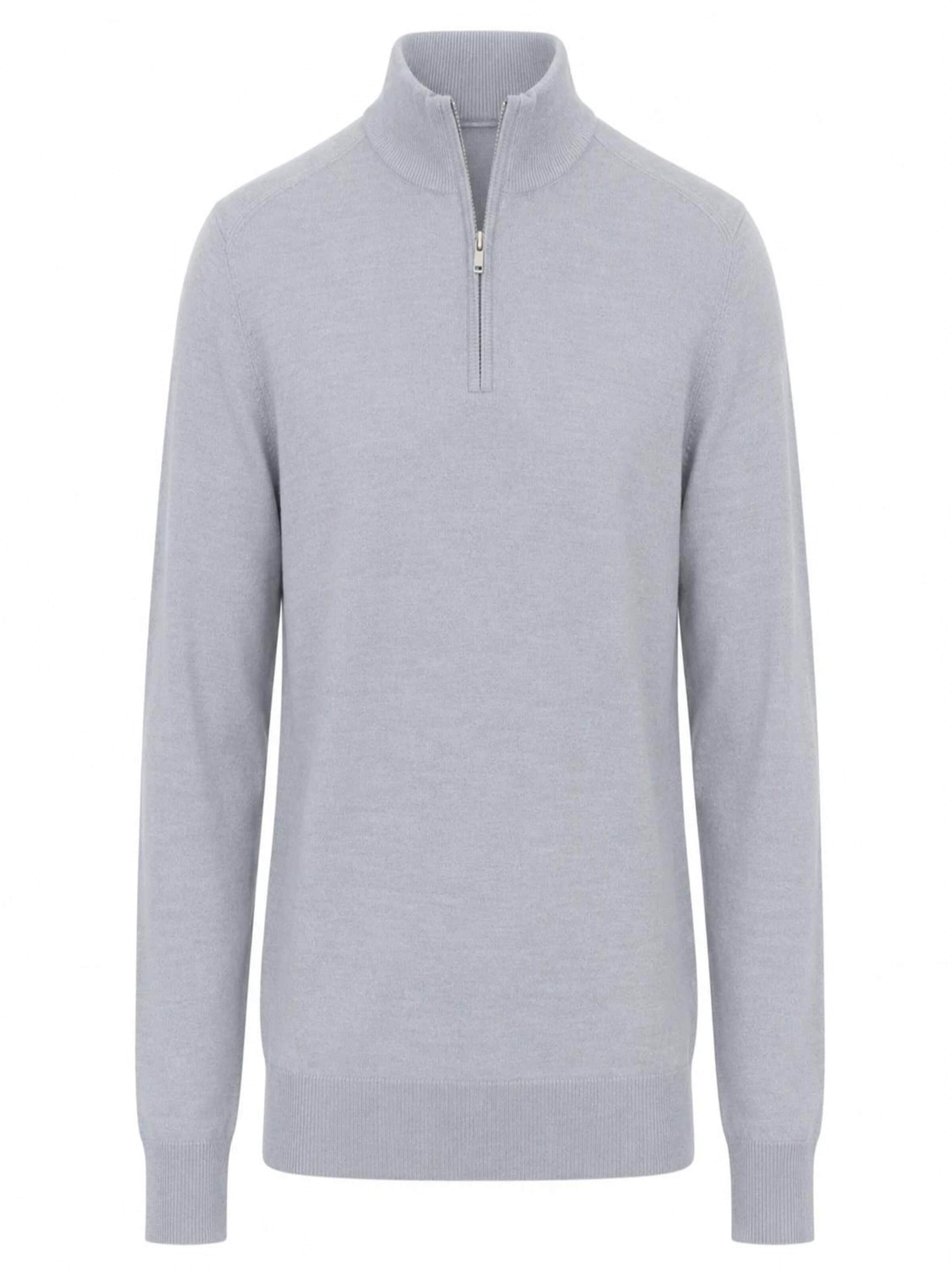 Ramsey Sweater in Grey: front