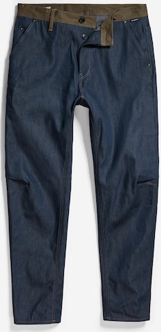 G-Star RAW Tapered Jeans in Blauw: voorkant