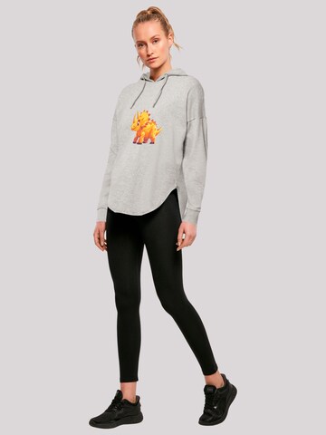 Pull-over 'Süßer Triceratops Dinosaurier' F4NT4STIC en gris