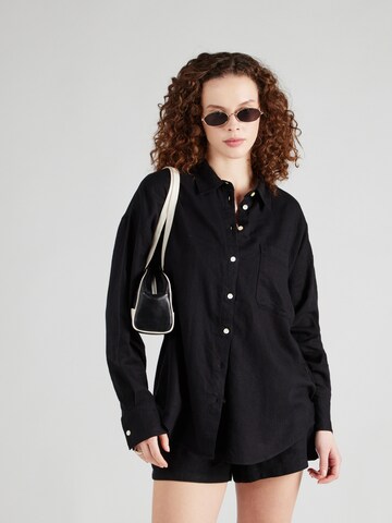 Lindex Blouse 'Magda' in Zwart: voorkant