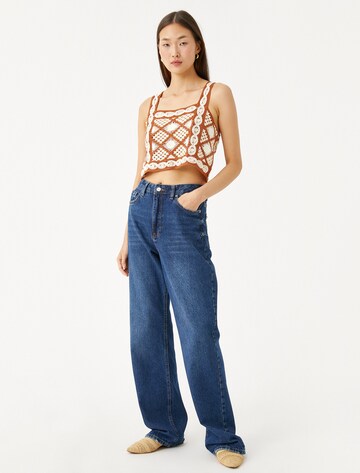 Koton Knitted Top in Beige