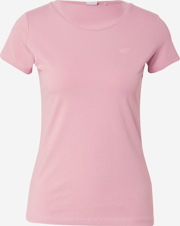 4F - Camisa funcionais em rosa: frente