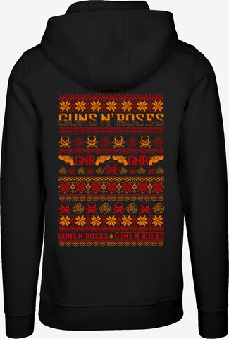F4NT4STIC Sweatshirt 'Guns n' Roses Weihnachten Christmas' in Black