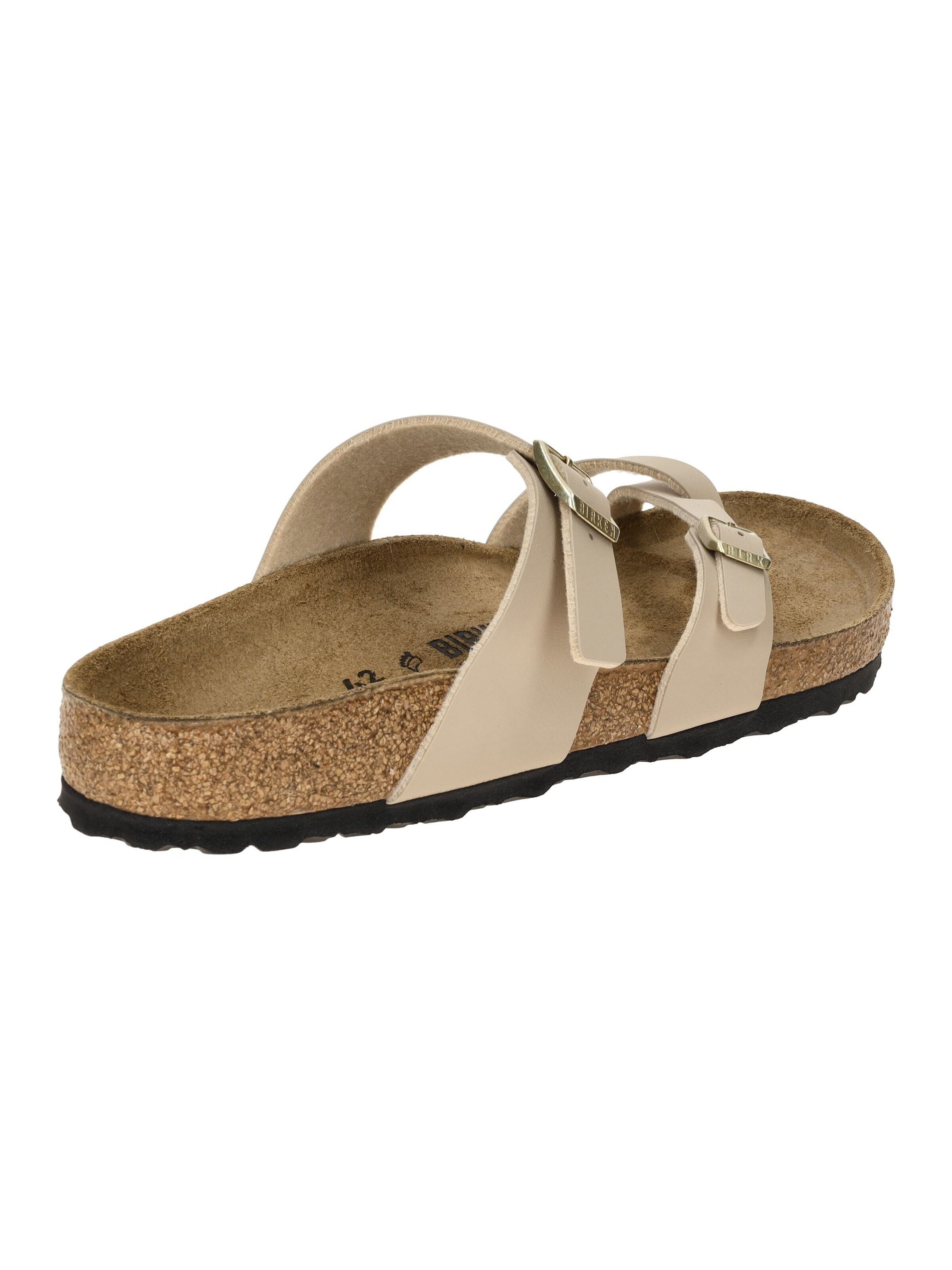 BIRKENSTOCK Pantolette 'Mayari' in Beige