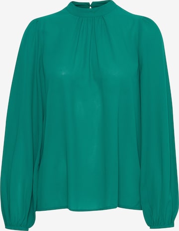 ICHI Blouse in Green: front