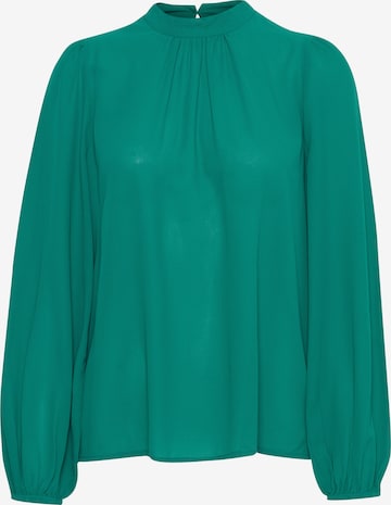 ICHI Блуза в зелено: отпред