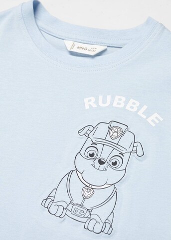 MANGO KIDS Shirt 'Pawrub' in Blau