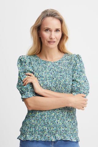 Fransa Blouse in Groen: voorkant