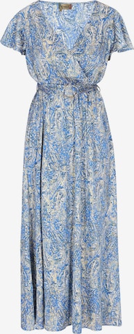 ebeeza Dress in Blue: front