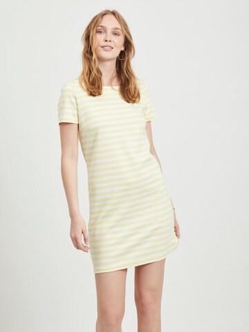 VILA Kleid 'VITinny New' in Gelb: Vorderseite