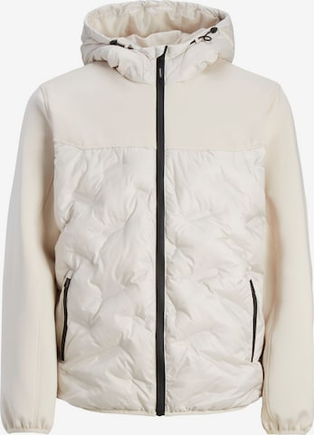 JACK & JONES Between-Season Jacket in White: front