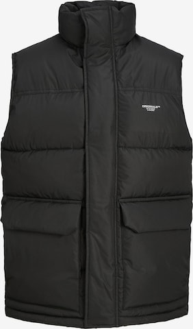 JACK & JONES Vest 'Sence', värv must: eest vaates