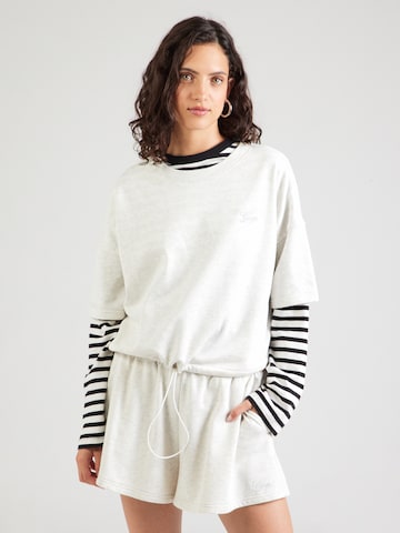 GAPSweater majica - siva boja: prednji dio