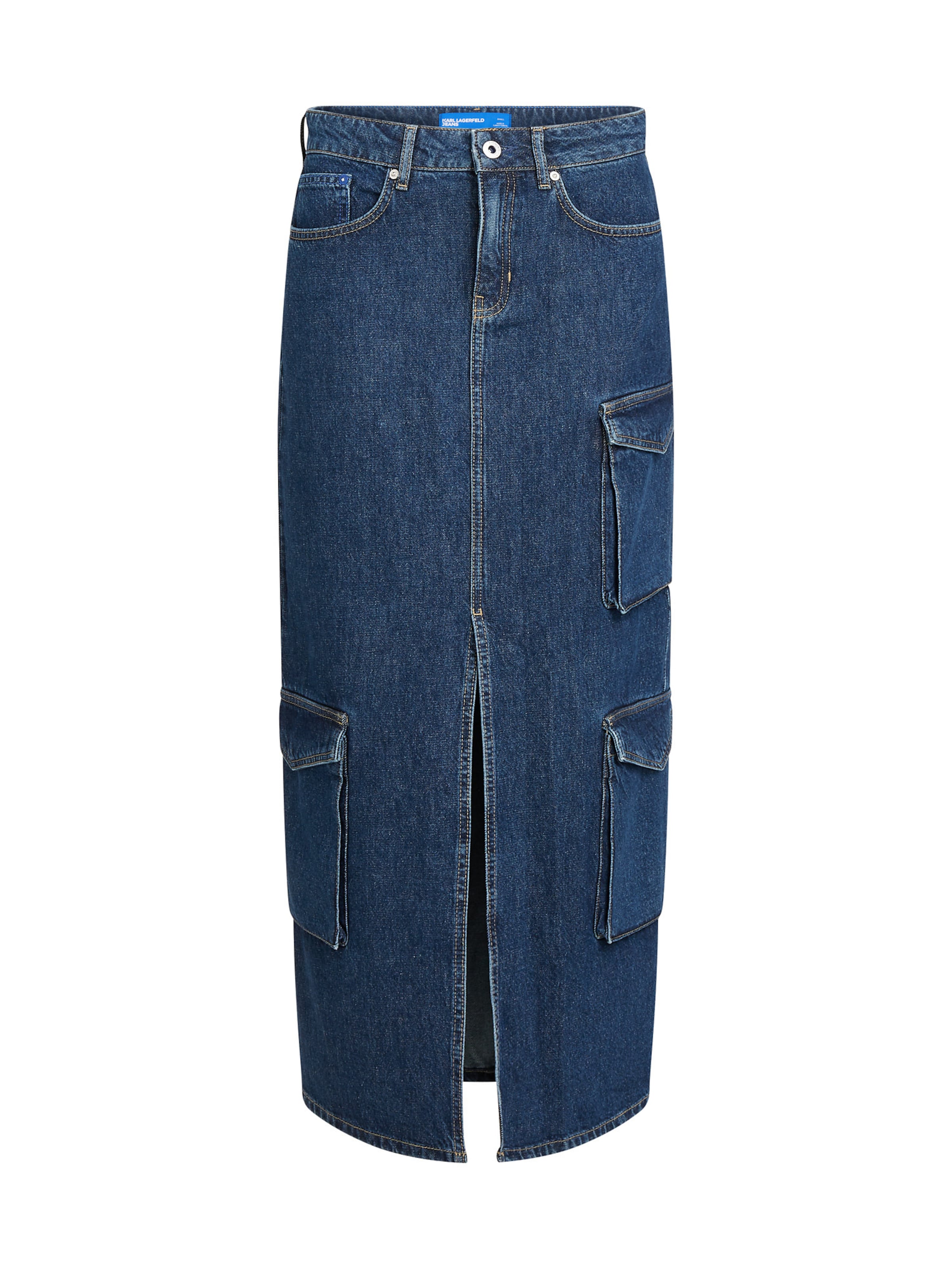 KARL LAGERFELD JEANS Kjol i blå: framsida