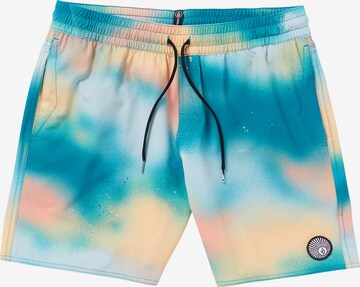 Volcom Boardshorts 'BAFFLE TRUNK' in Blauw: voorkant