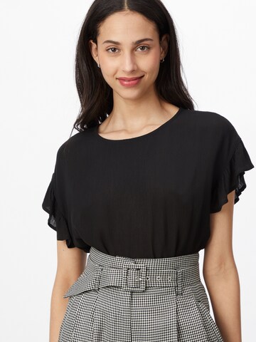 ICHI Blouse in Zwart: voorkant