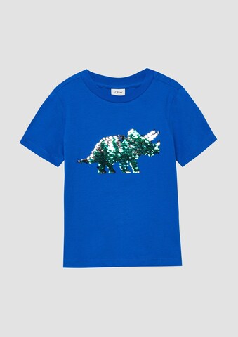 T-Shirt s.Oliver en bleu